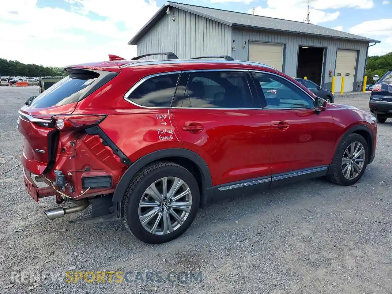 3 Photograph of a damaged car JM3TCBEY8N0609222 MAZDA CX-9 2022