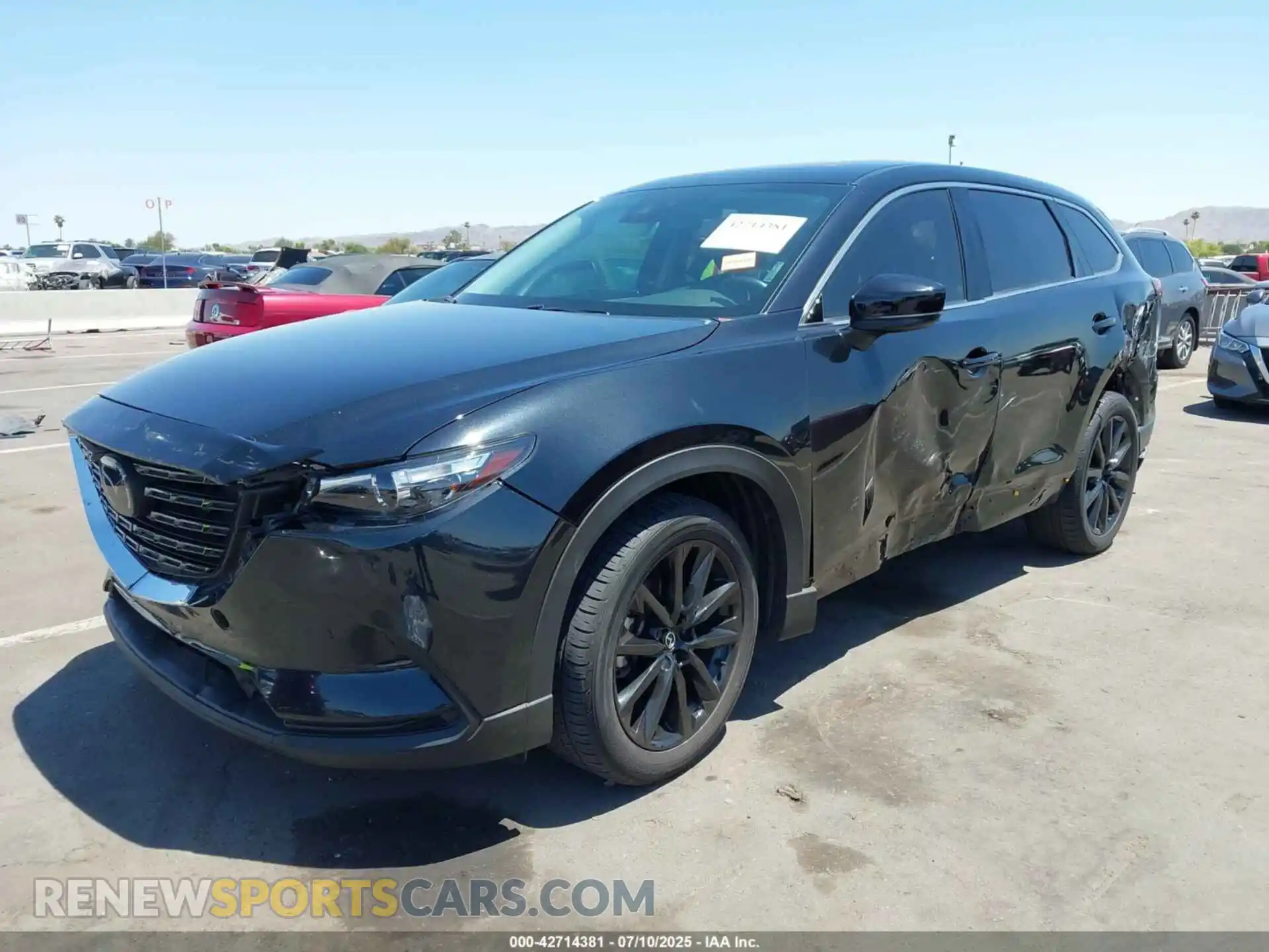 2 Photograph of a damaged car JM3TCBAY0P0635273 MAZDA CX-9 2023