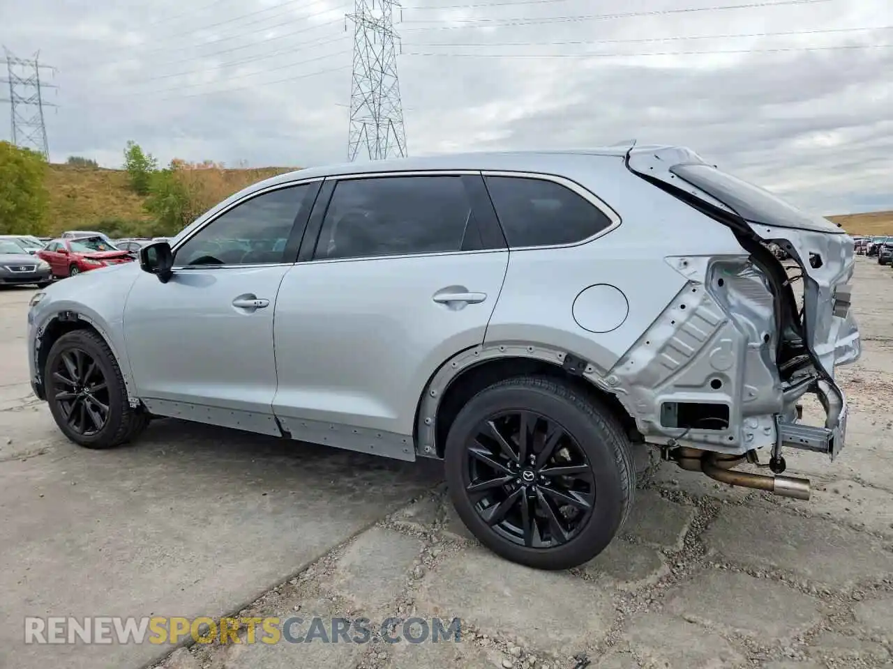 2 Фотография поврежденного автомобиля JM3TCBAY1P0658965 MAZDA CX-9 2023