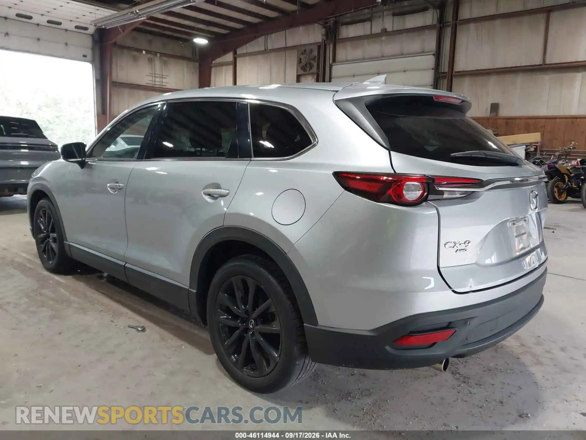 3 fotografías del automóvil dañado JM3TCBAY2P0646520 MAZDA CX-9 2023