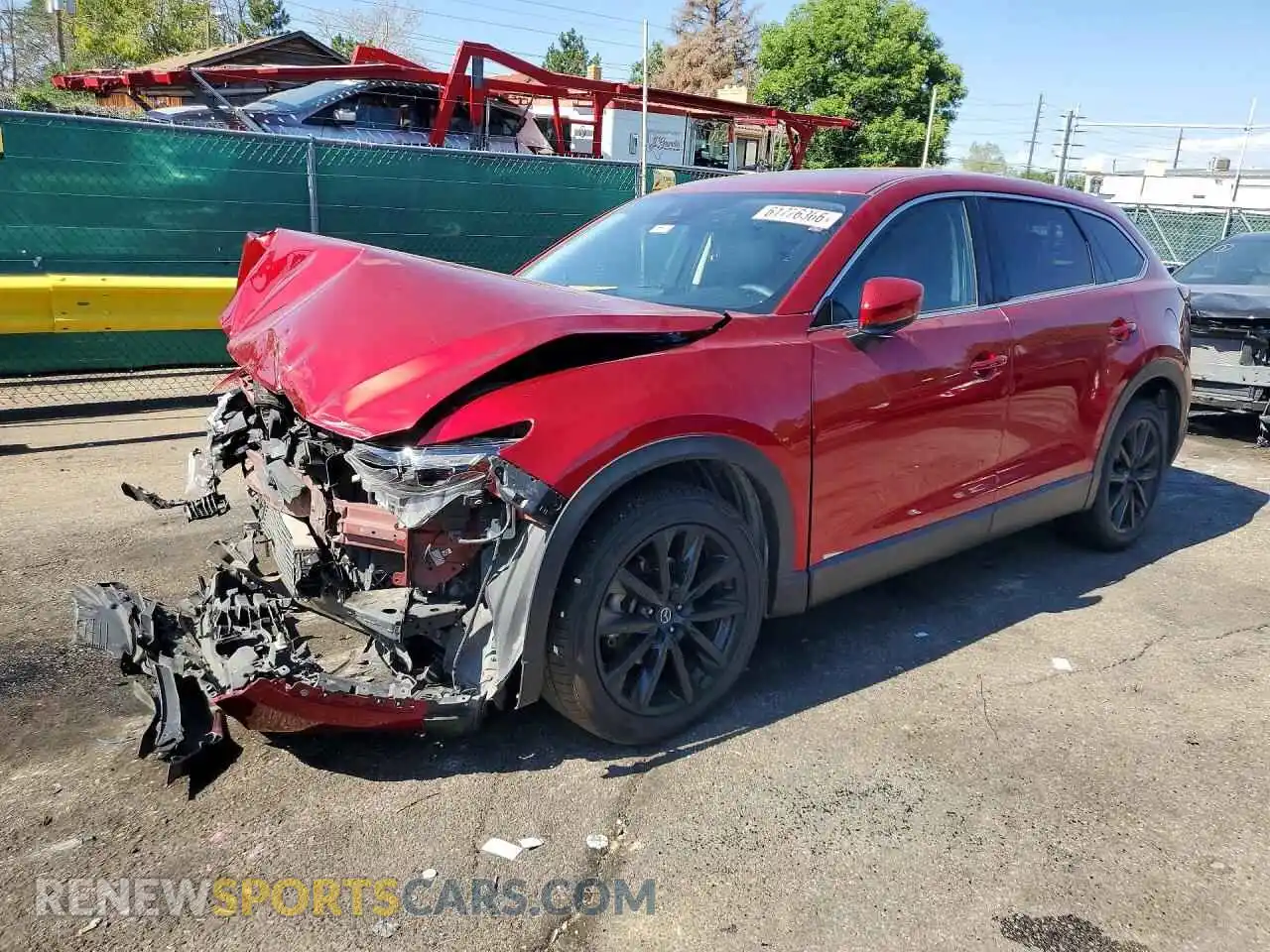1 Photograph of a damaged car JM3TCBAY4P0649208 MAZDA CX-9 2023
