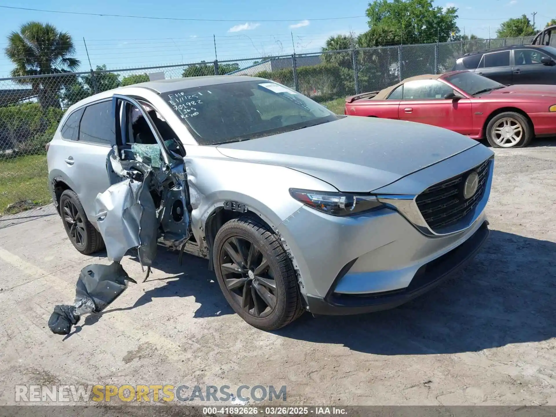1 Photograph of a damaged car JM3TCBAY4P0658930 MAZDA CX-9 2023