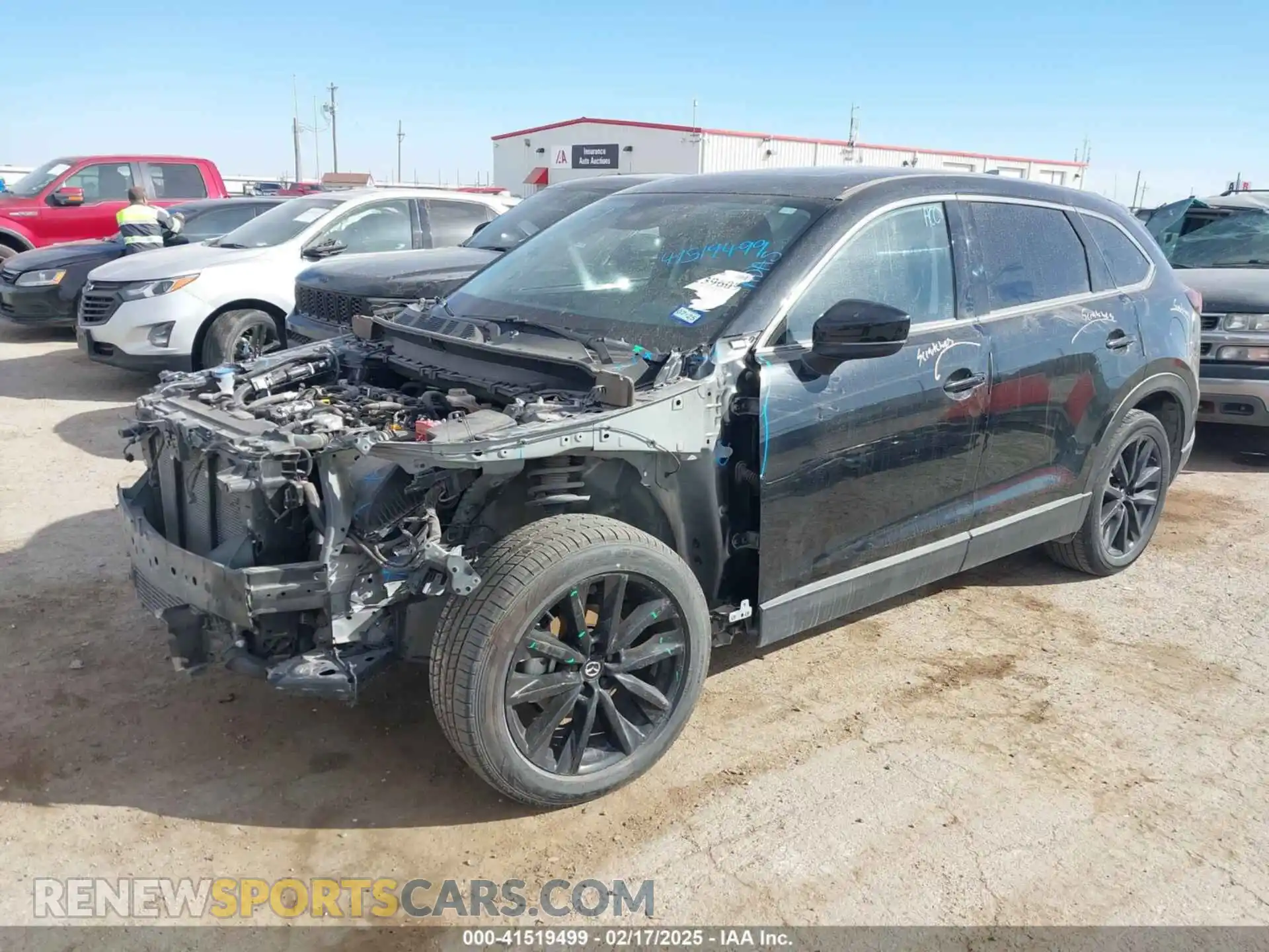 2 Photograph of a damaged car JM3TCBAY9P0649348 MAZDA CX-9 2023