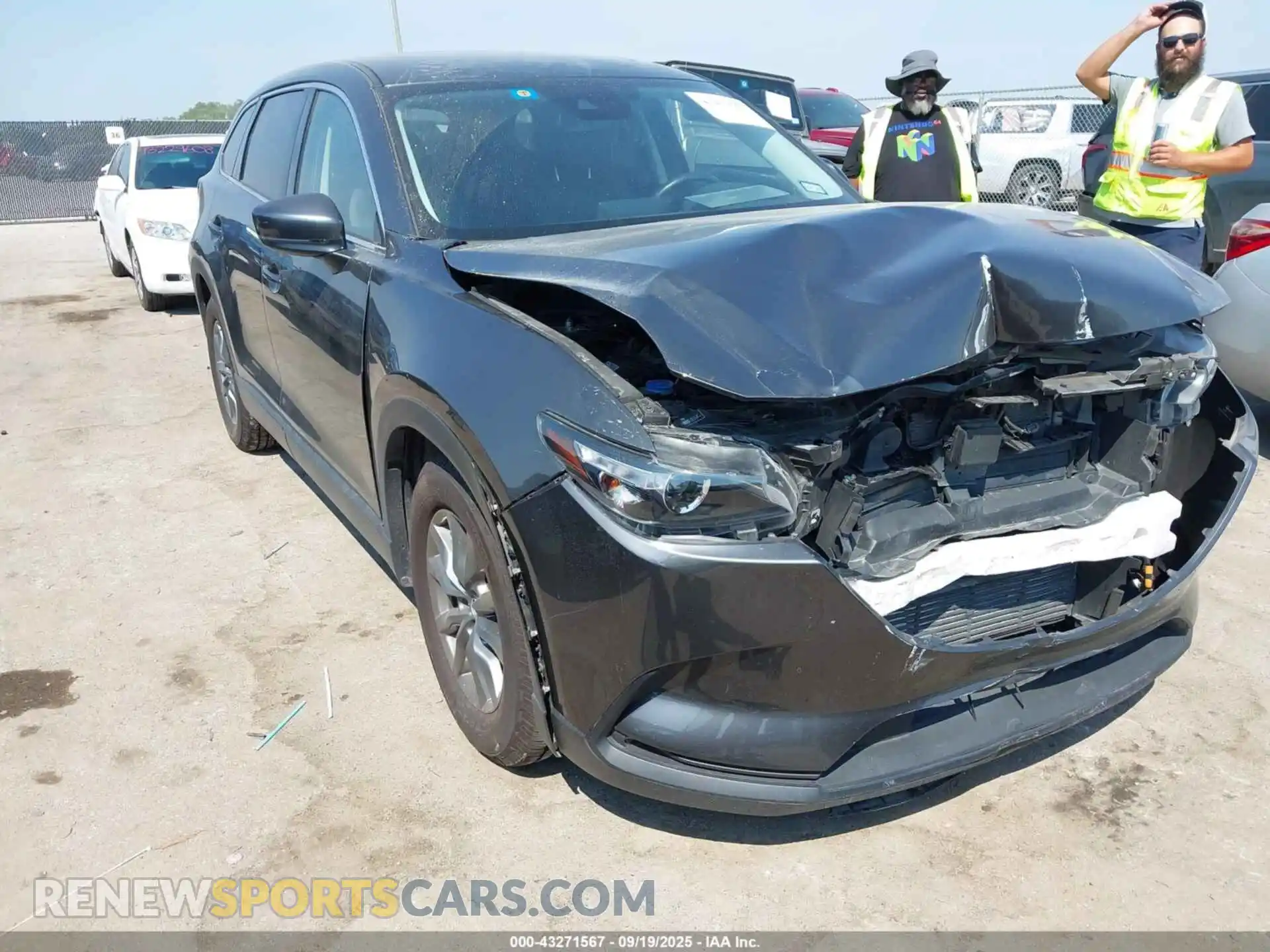 1 fotografías del automóvil dañado JM3TCBCY1P0647669 MAZDA CX-9 2023