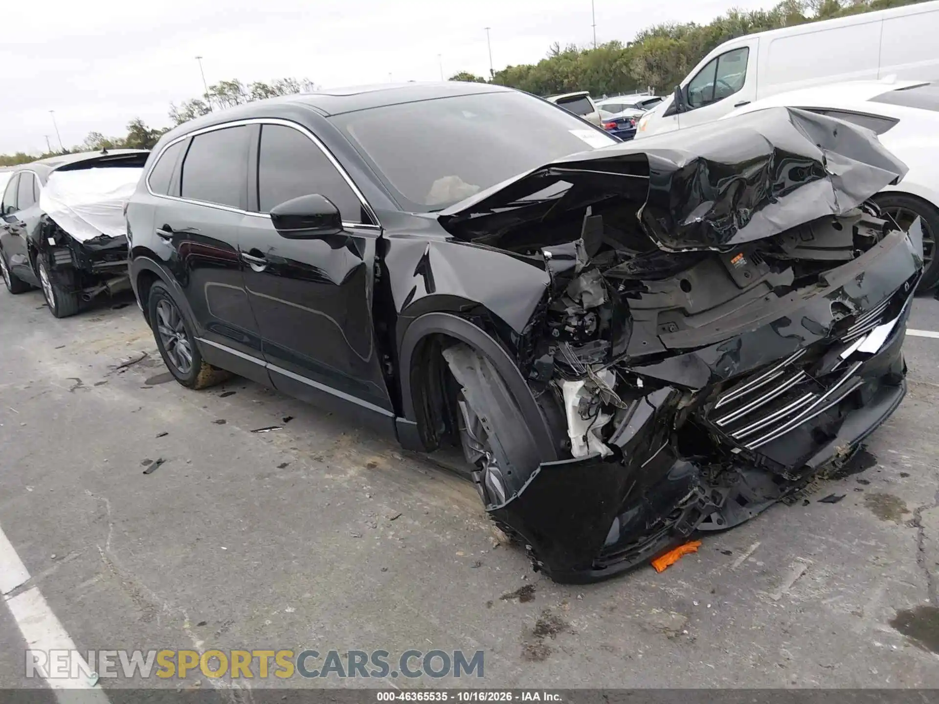1 Photograph of a damaged car JM3TCBCY1P0658266 MAZDA CX-9 2023