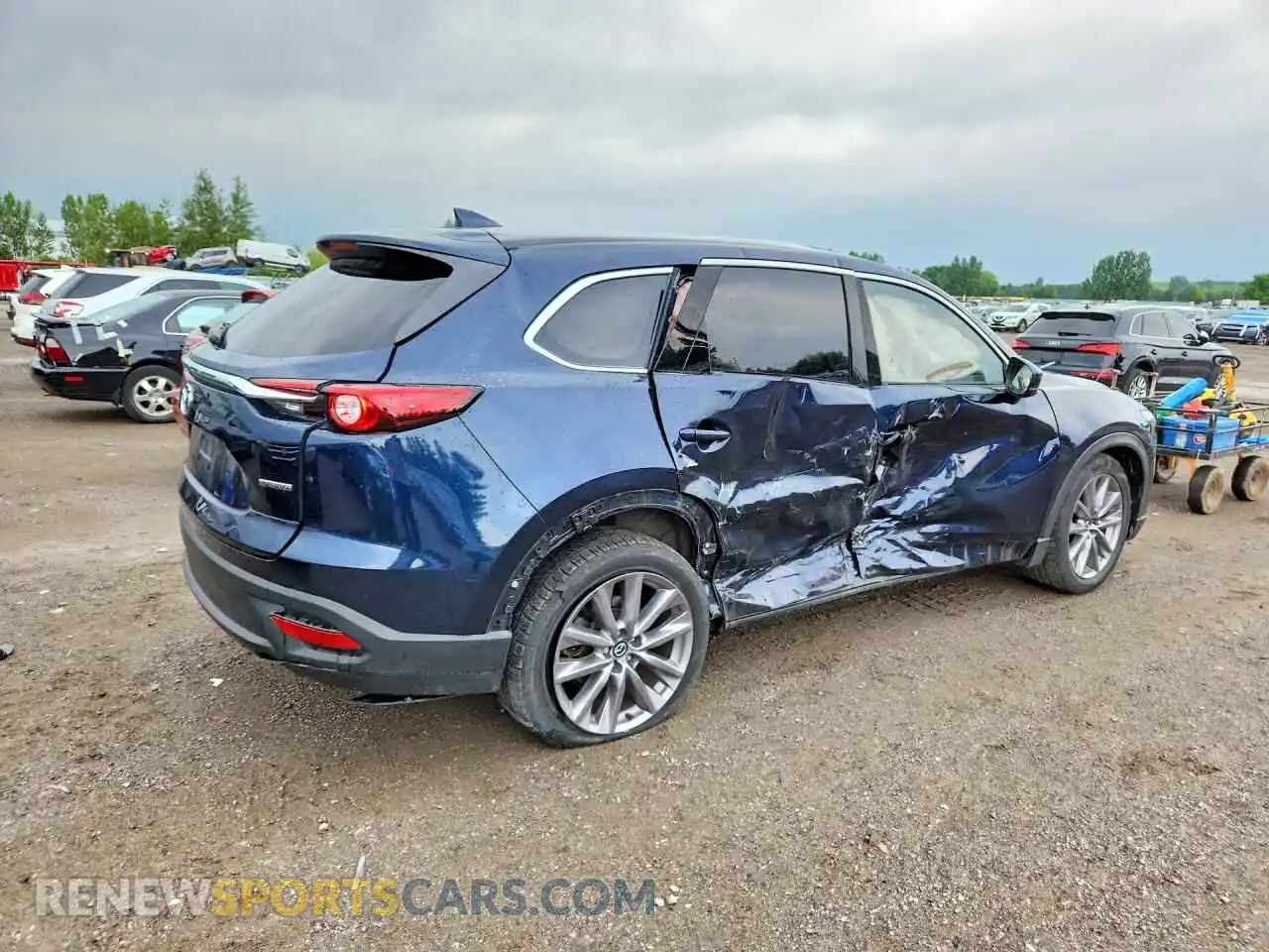 3 Photograph of a damaged car JM3TCBCY3P0649570 MAZDA CX-9 2023