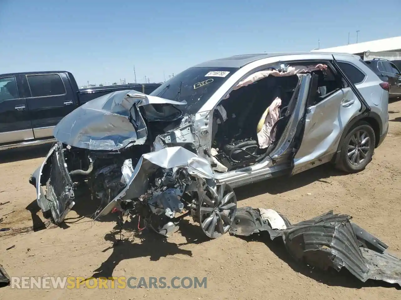1 Photograph of a damaged car JM3TCBCY4P0659492 MAZDA CX-9 2023