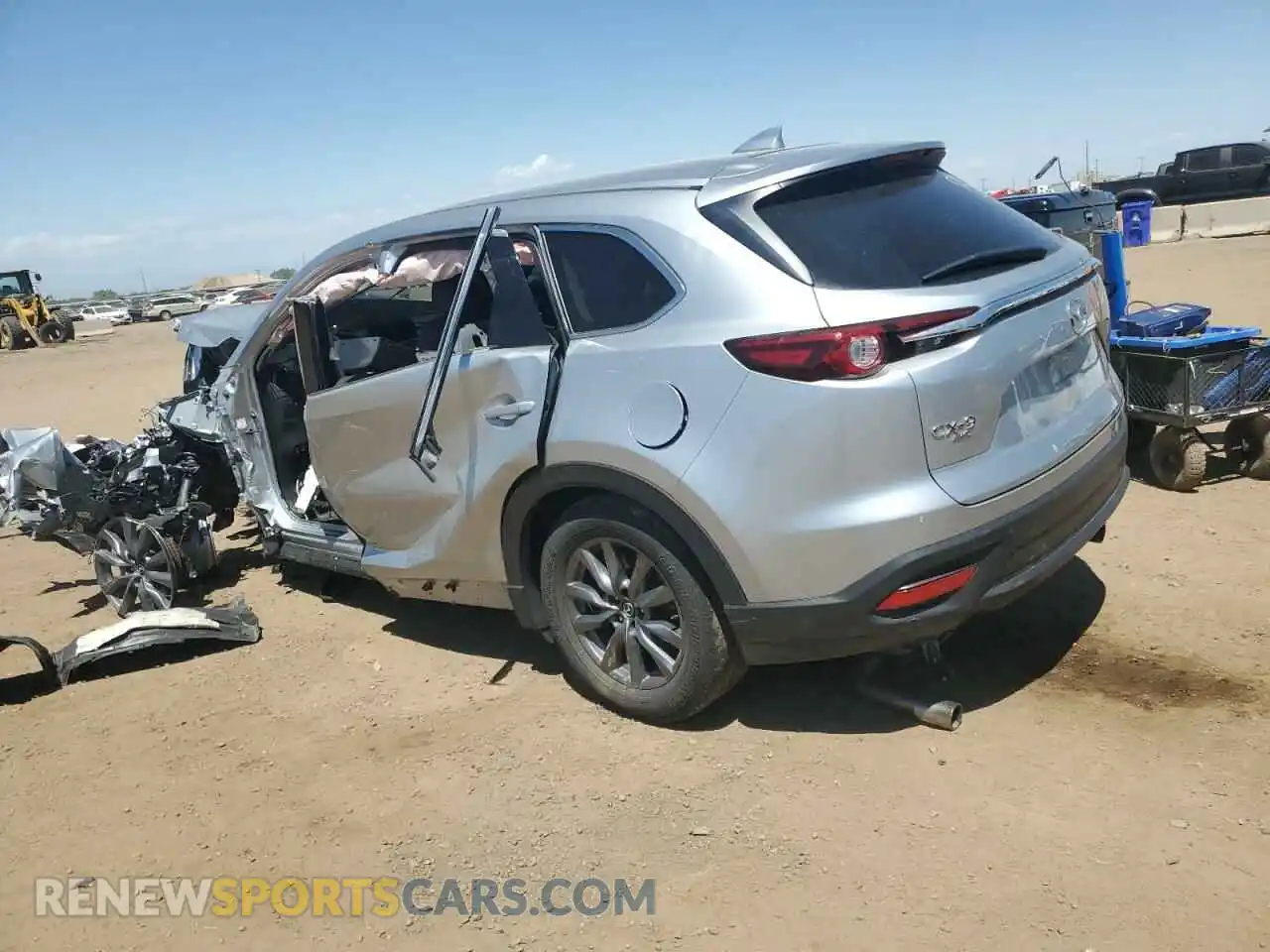 2 Photograph of a damaged car JM3TCBCY4P0659492 MAZDA CX-9 2023