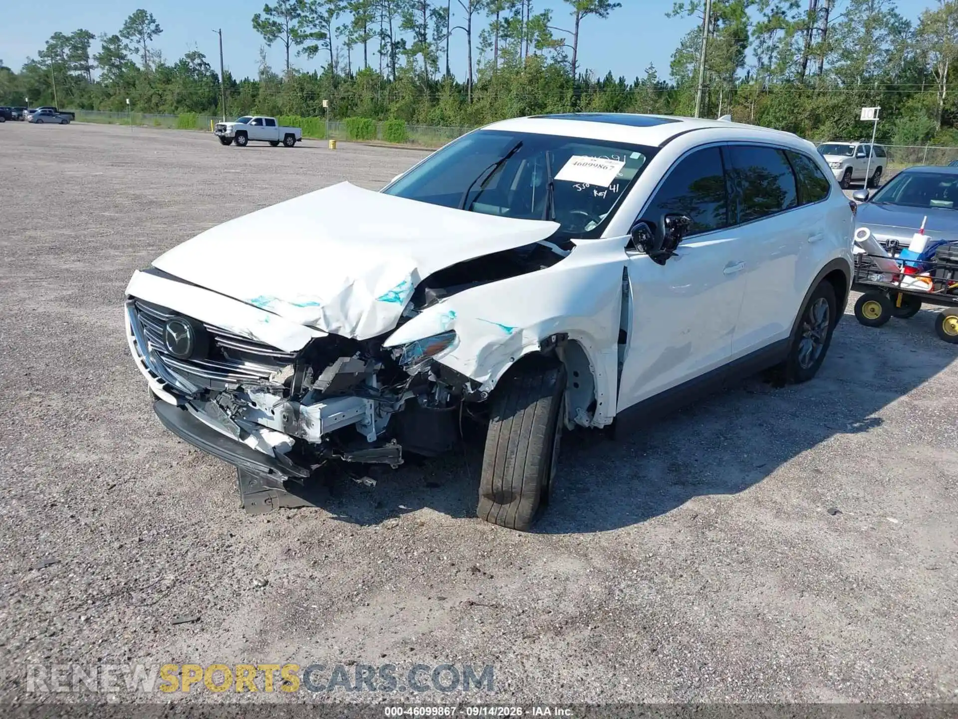 2 Photograph of a damaged car JM3TCBCY5P0654835 MAZDA CX-9 2023
