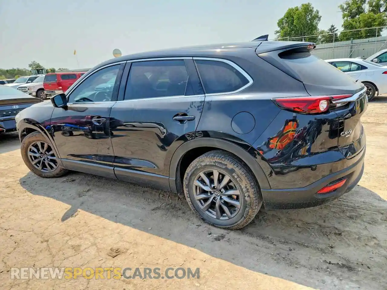 2 fotografías del automóvil dañado JM3TCBCY5P0658156 MAZDA CX-9 2023
