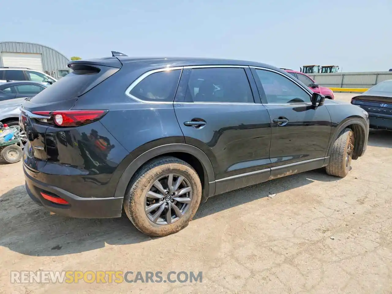 3 fotografías del automóvil dañado JM3TCBCY5P0658156 MAZDA CX-9 2023
