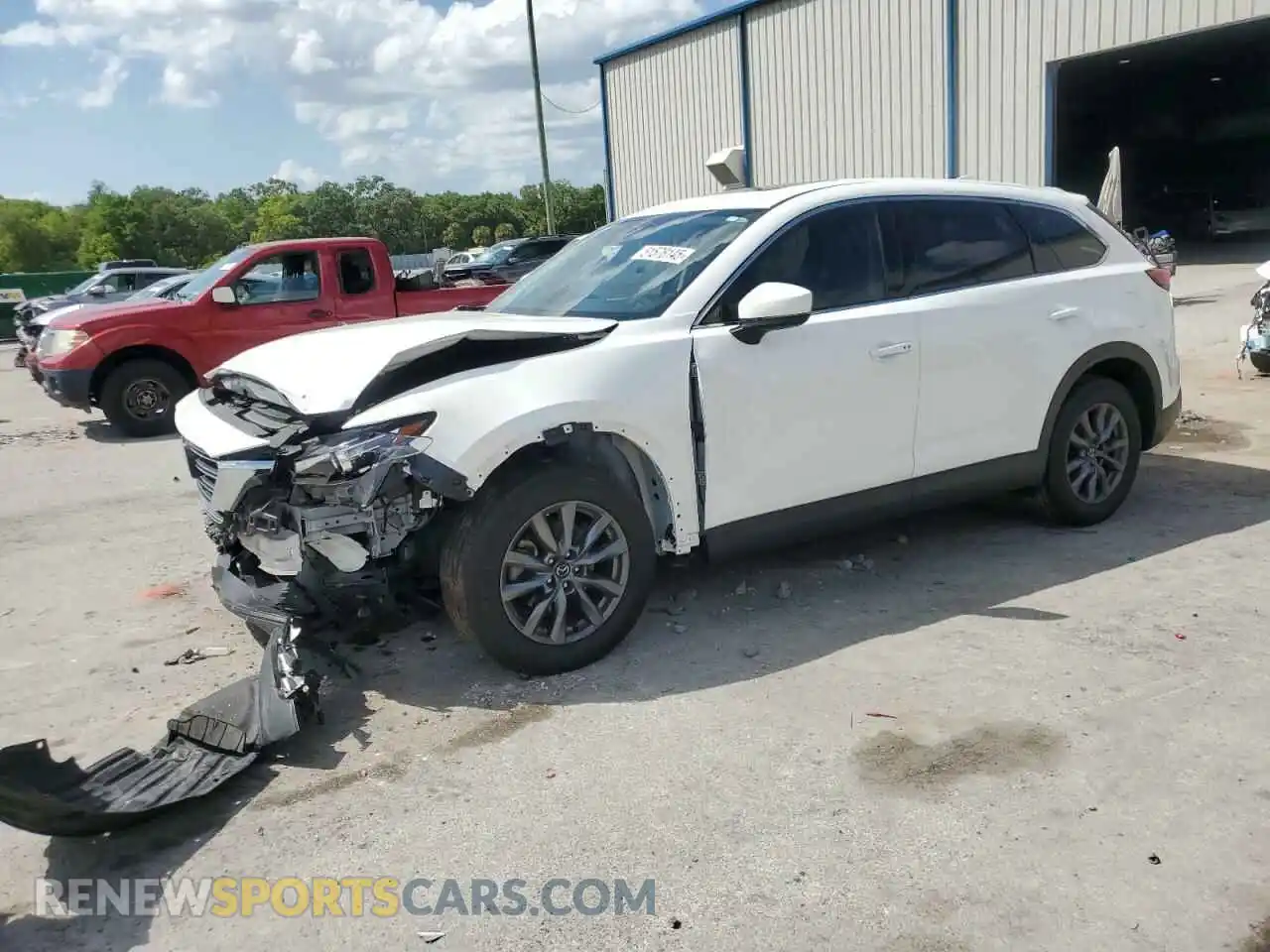 1 Photograph of a damaged car JM3TCBCY6P0647537 MAZDA CX-9 2023