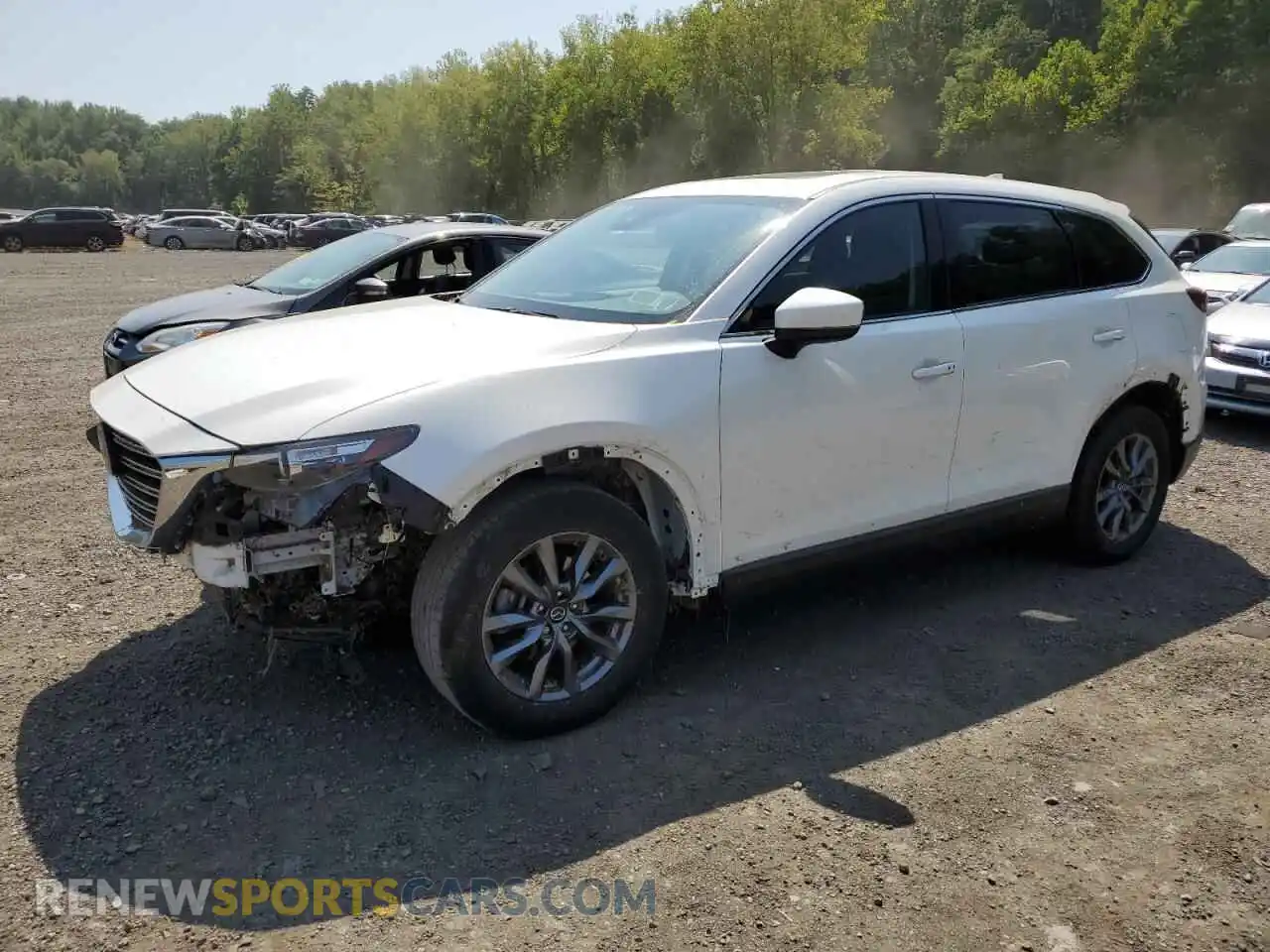 1 Photograph of a damaged car JM3TCBCY7P0647188 MAZDA CX-9 2023