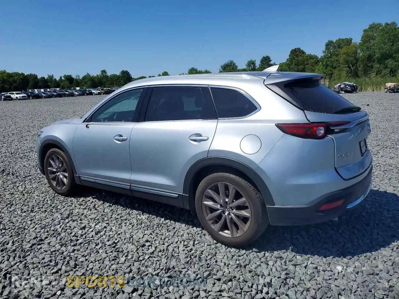 2 fotografías del automóvil dañado JM3TCBDY0P0636015 MAZDA CX-9 2023