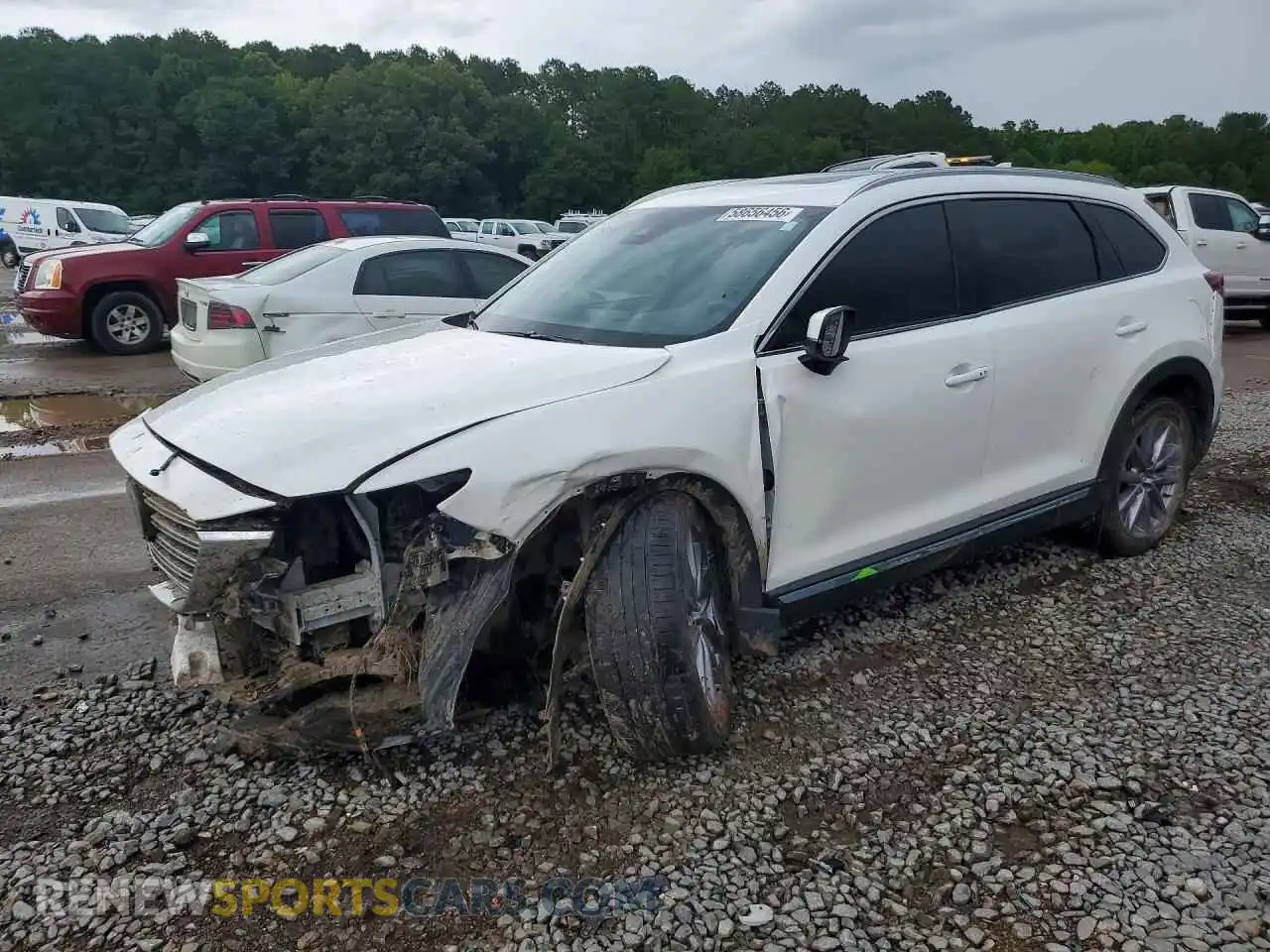 1 fotografías del automóvil dañado JM3TCBDY0P0641490 MAZDA CX-9 2023