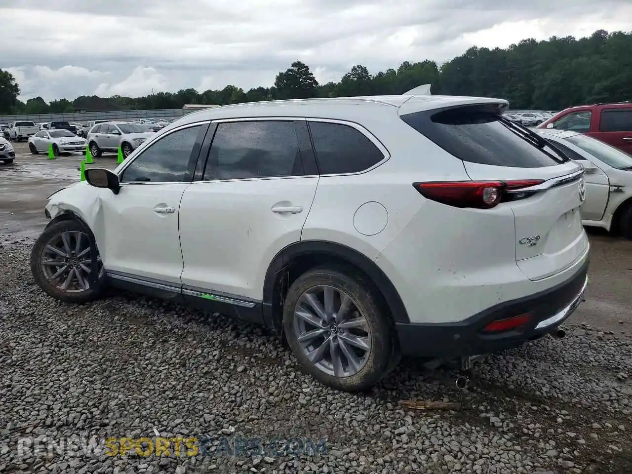 2 fotografías del automóvil dañado JM3TCBDY0P0641490 MAZDA CX-9 2023