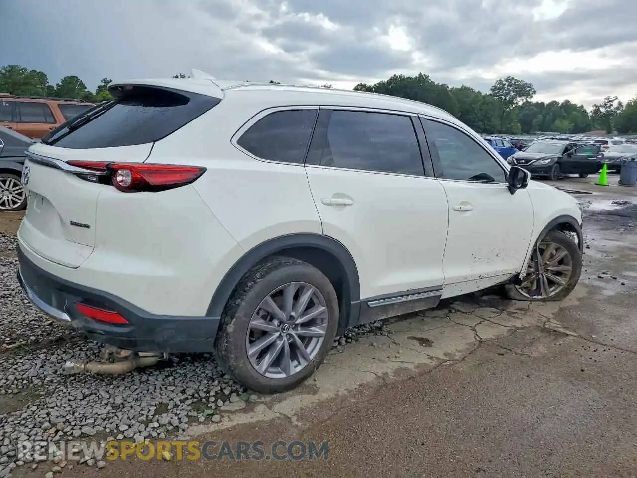 3 fotografías del automóvil dañado JM3TCBDY0P0641490 MAZDA CX-9 2023