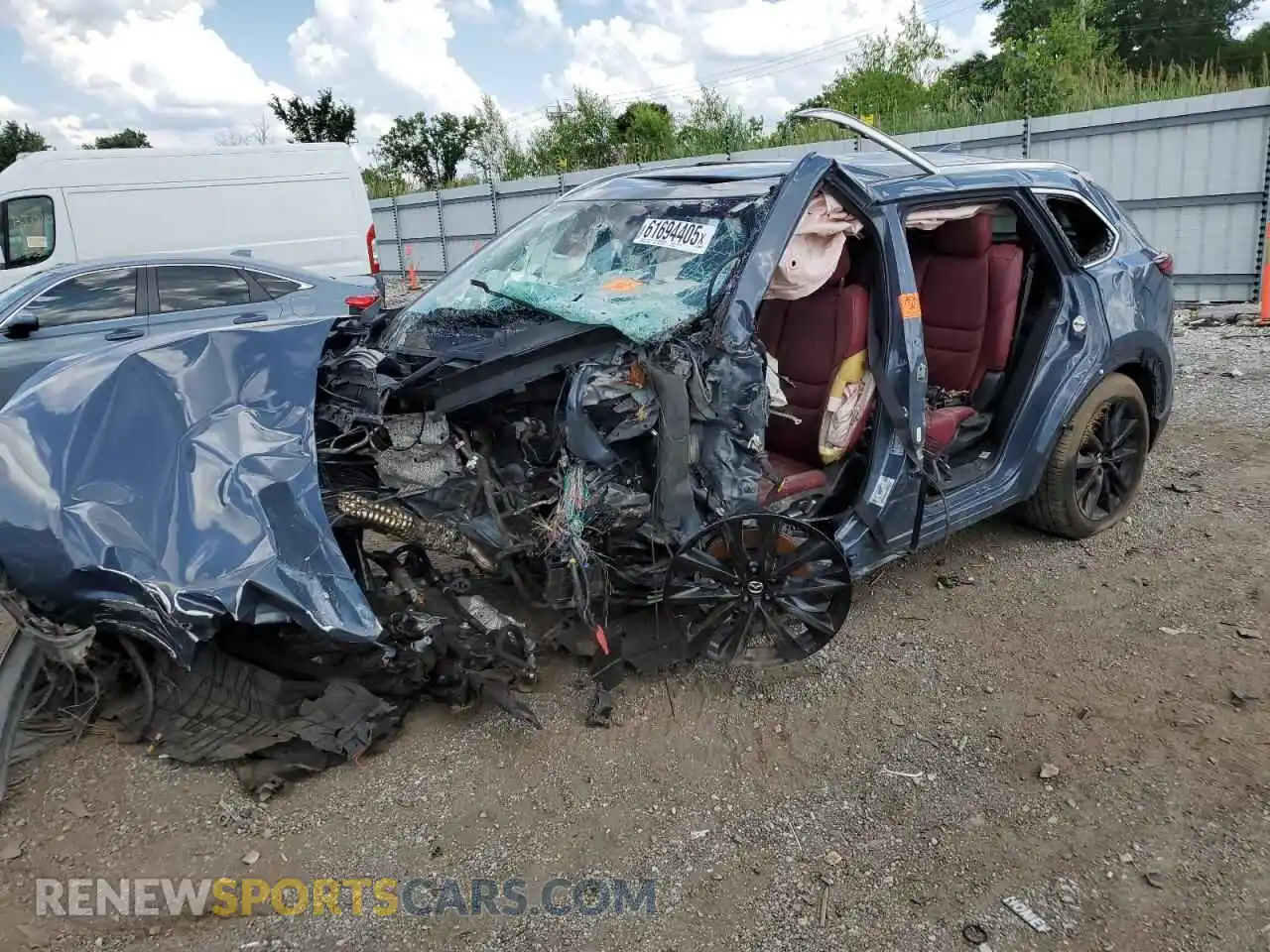 1 fotografías del automóvil dañado JM3TCBDY1P0631597 MAZDA CX-9 2023