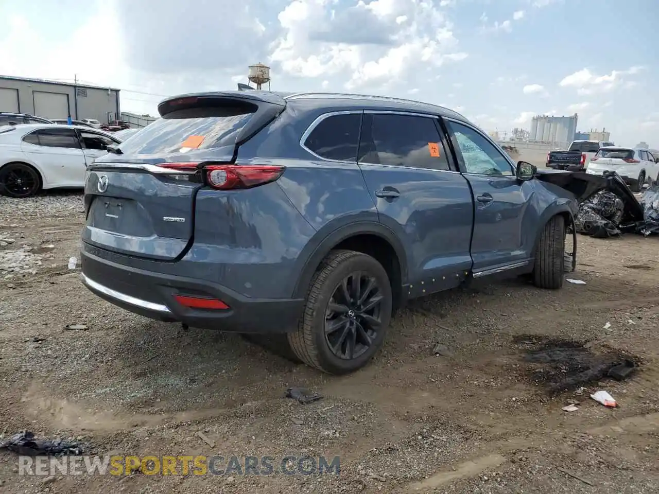3 fotografías del automóvil dañado JM3TCBDY1P0631597 MAZDA CX-9 2023