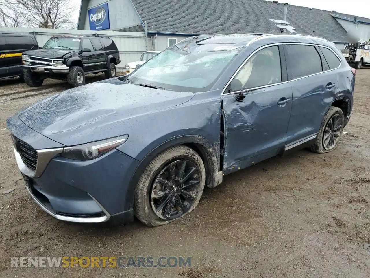 1 Photograph of a damaged car JM3TCBDY2P0636162 MAZDA CX-9 2023