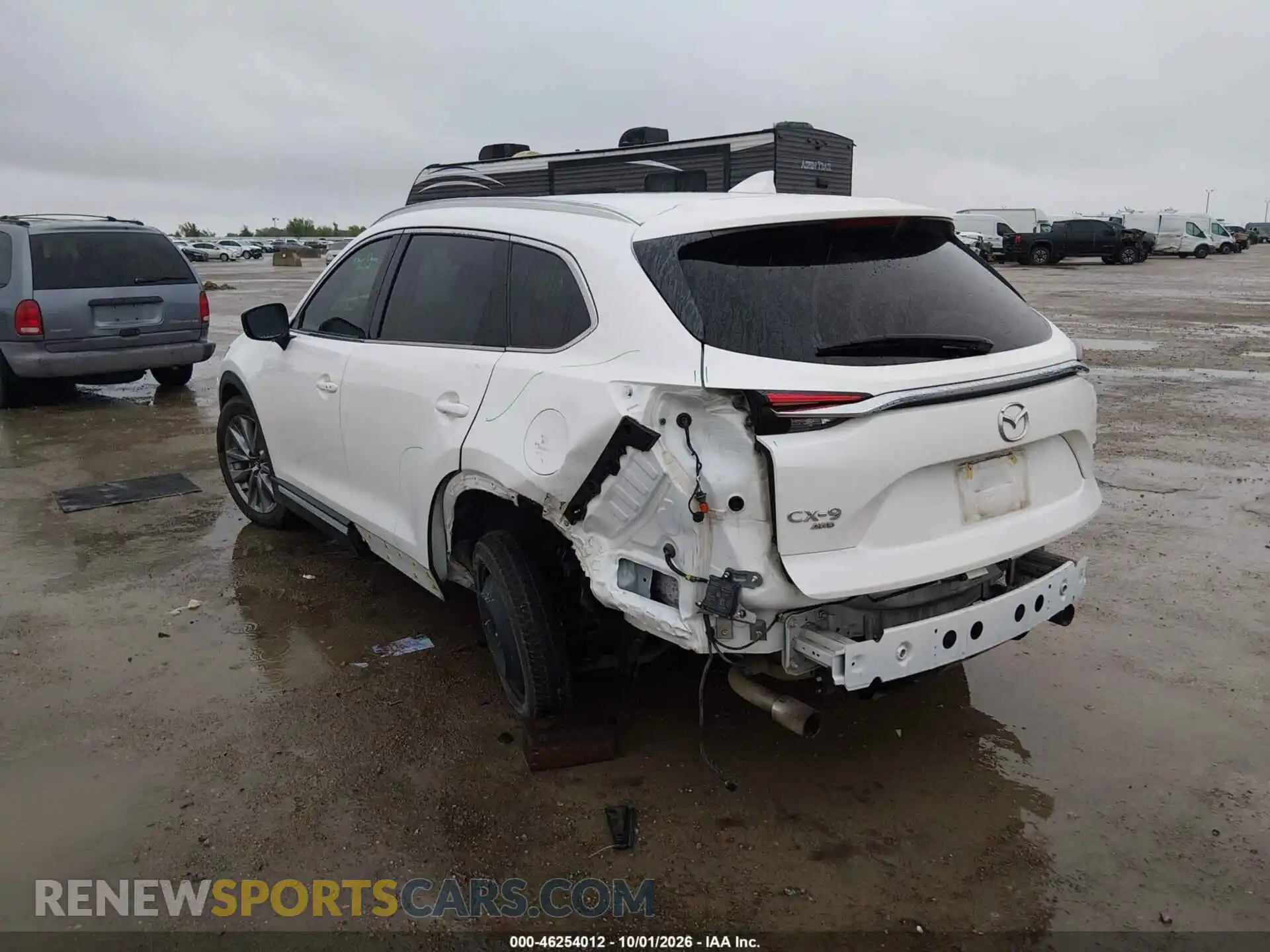 3 fotografías del automóvil dañado JM3TCBDY2P0638364 MAZDA CX-9 2023