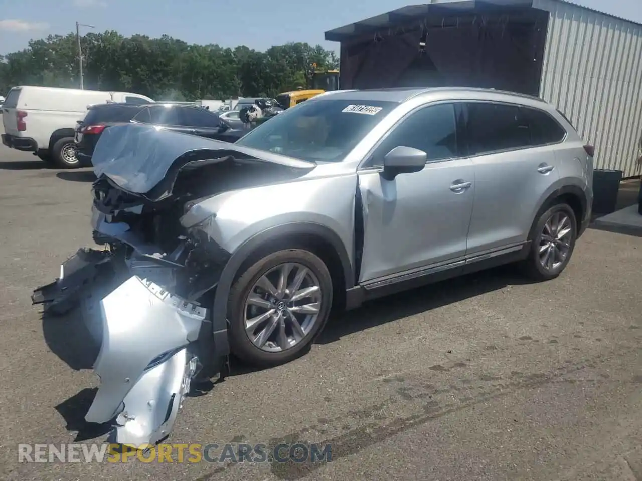 1 Photograph of a damaged car JM3TCBDY2P0649767 MAZDA CX-9 2023