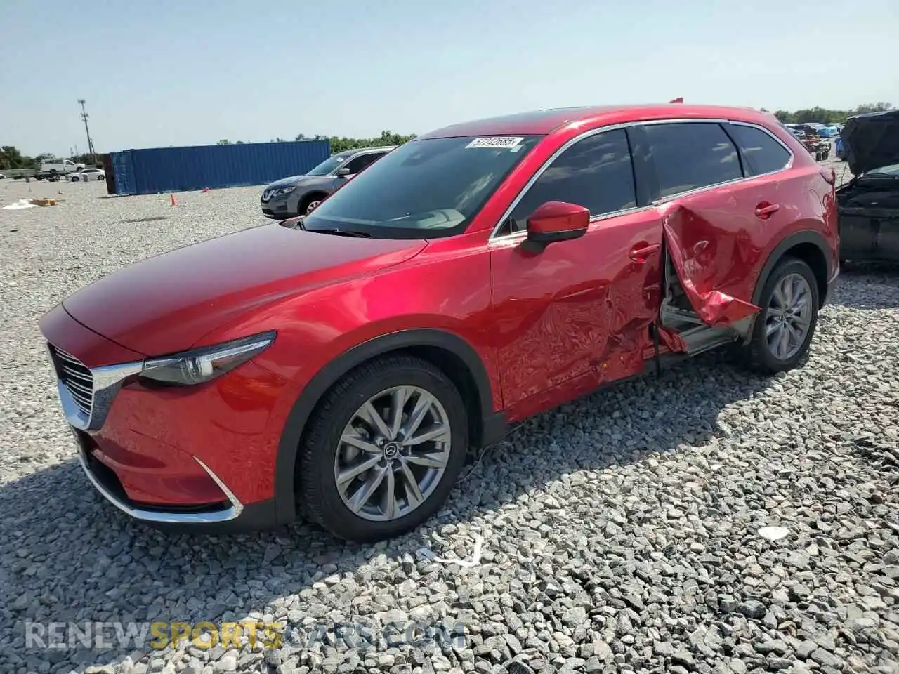 1 Photograph of a damaged car JM3TCBDY4P0633408 MAZDA CX-9 2023