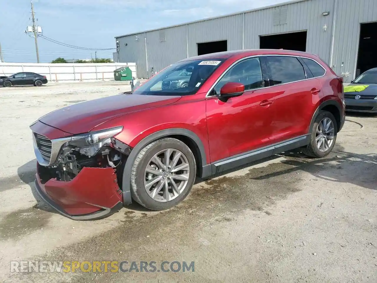 1 Photograph of a damaged car JM3TCBDY4P0634073 MAZDA CX-9 2023