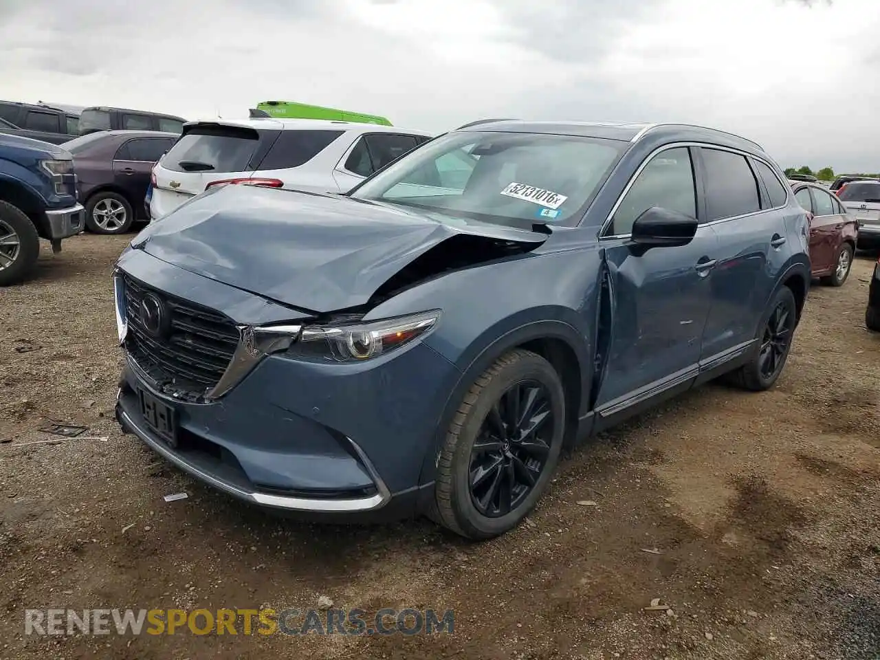1 Photograph of a damaged car JM3TCBDY5P0644496 MAZDA CX-9 2023
