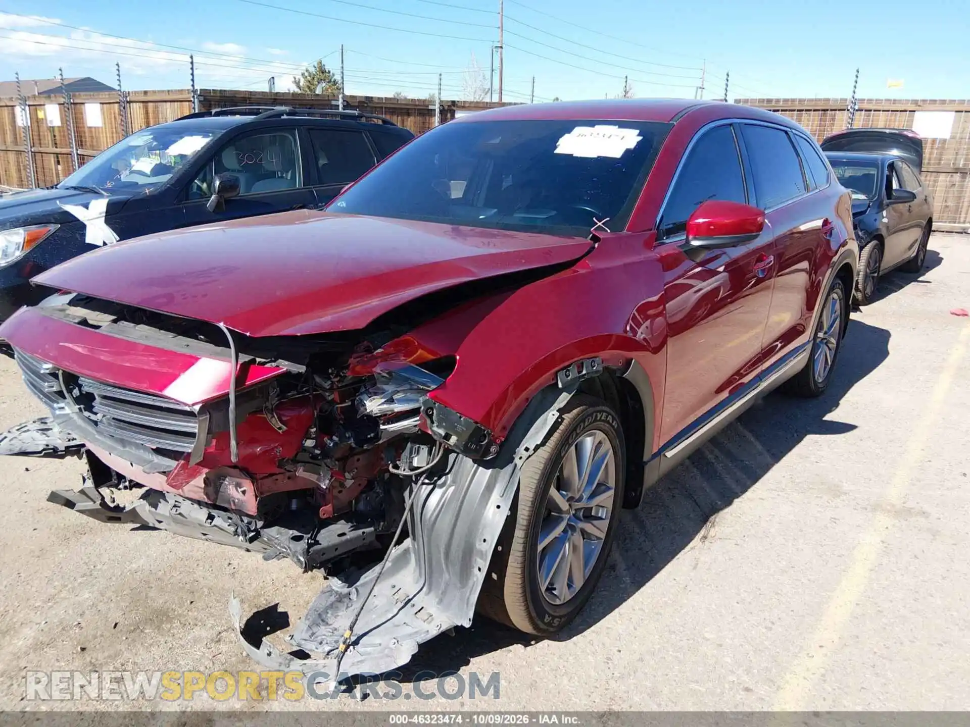 2 Фотография поврежденного автомобиля JM3TCBDY7P0637128 MAZDA CX-9 2023