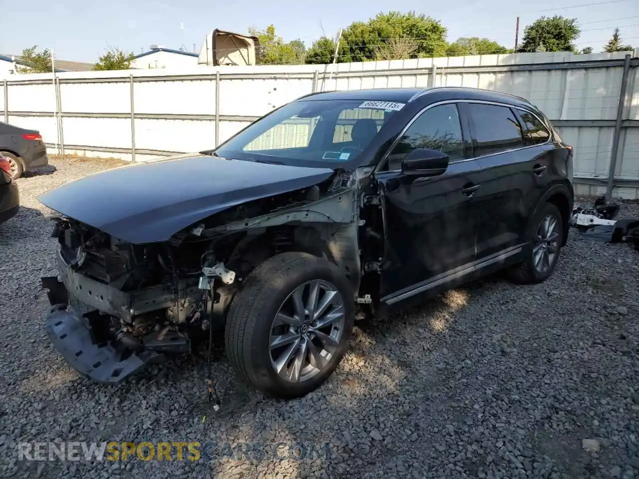 1 Photograph of a damaged car JM3TCBDY8P0632634 MAZDA CX-9 2023