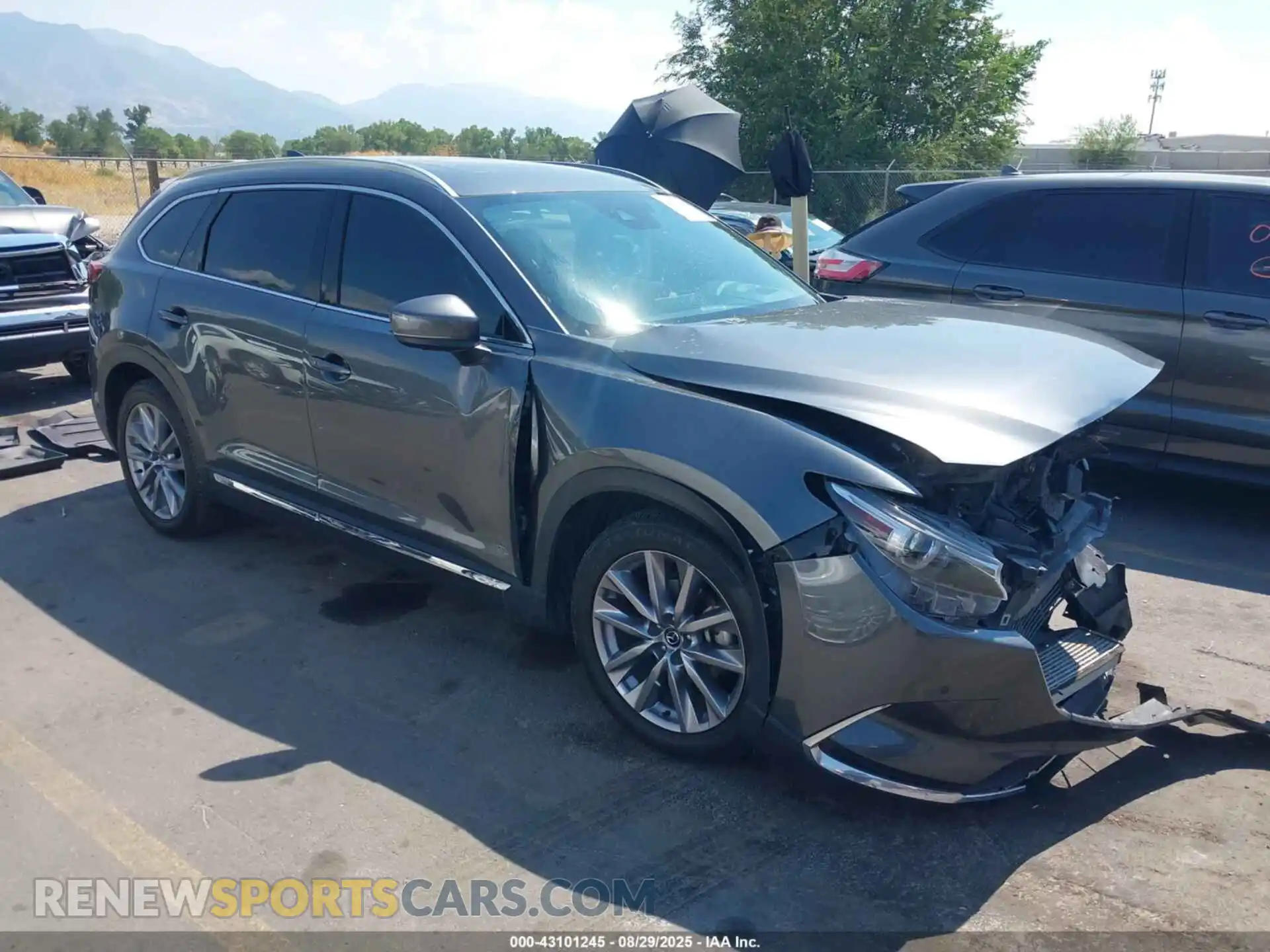 1 Photograph of a damaged car JM3TCBDY8P0632780 MAZDA CX-9 2023