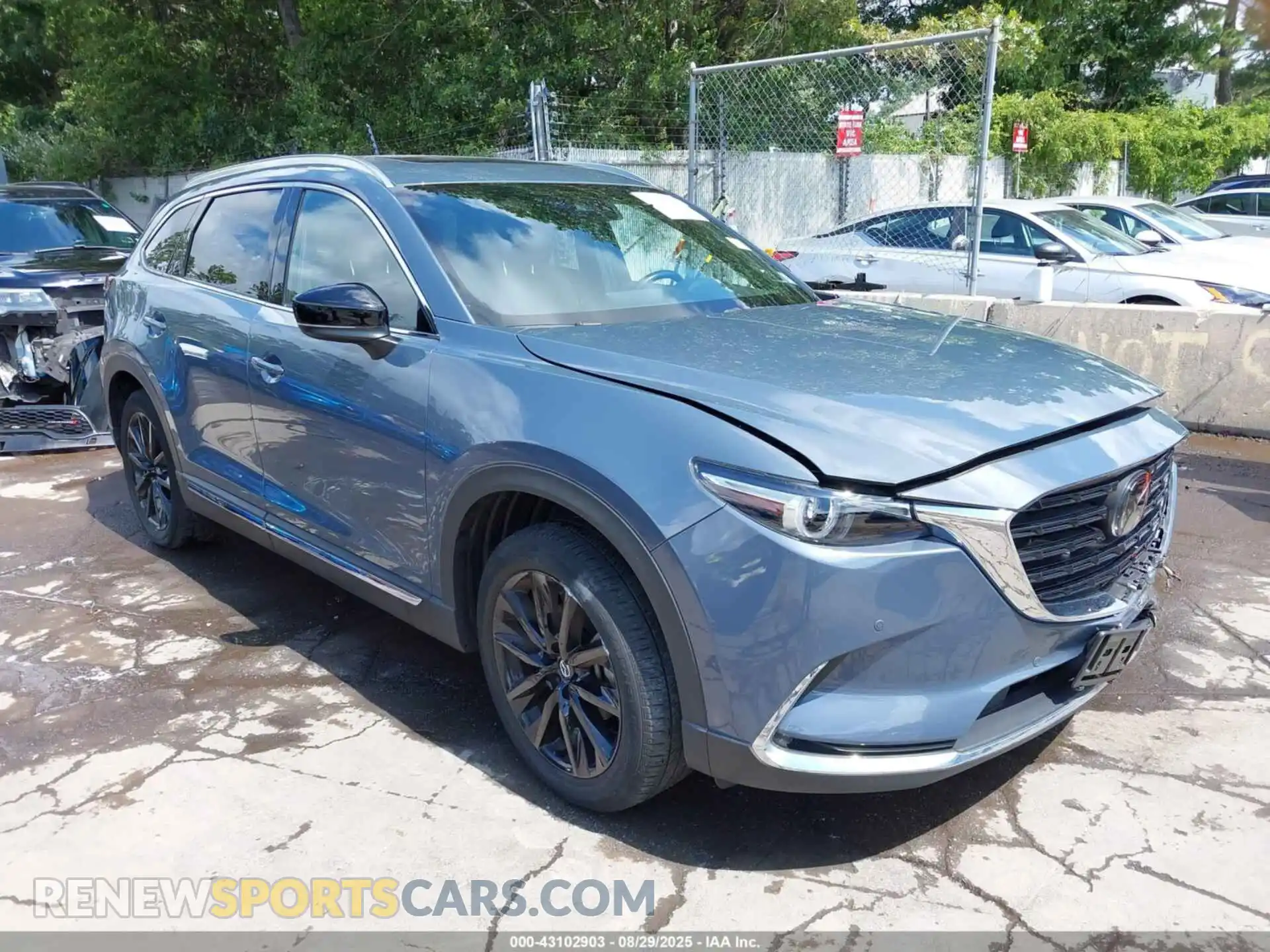 1 Photograph of a damaged car JM3TCBDY9P0655310 MAZDA CX-9 2023