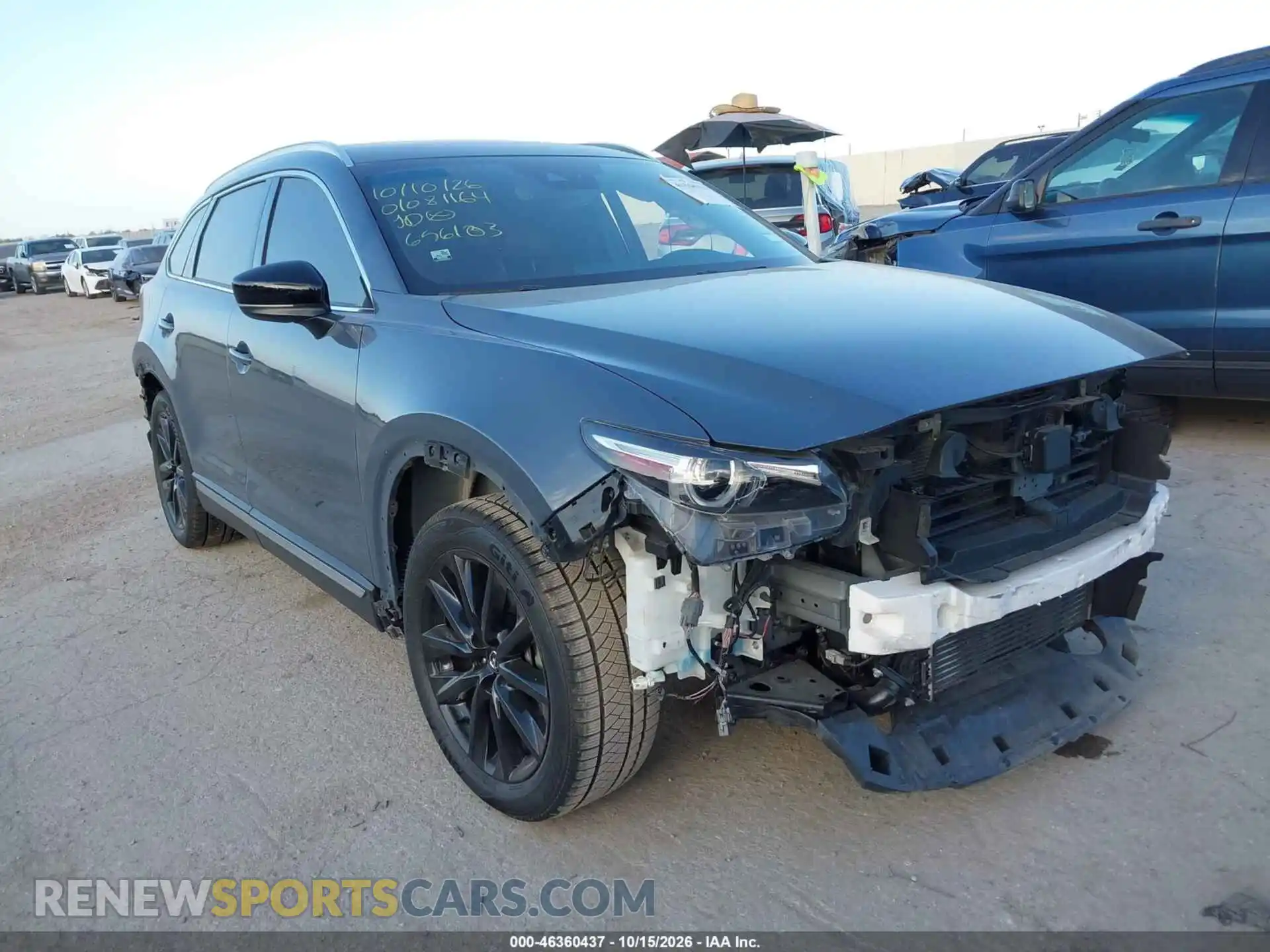 1 Photograph of a damaged car JM3TCBDY9P0656103 MAZDA CX-9 2023