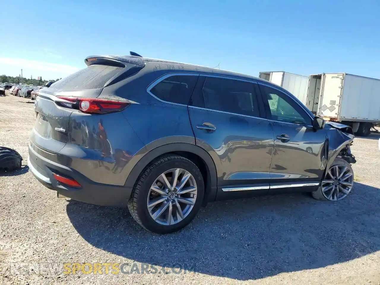 3 fotografías del automóvil dañado JM3TCBDYXP0631906 MAZDA CX-9 2023