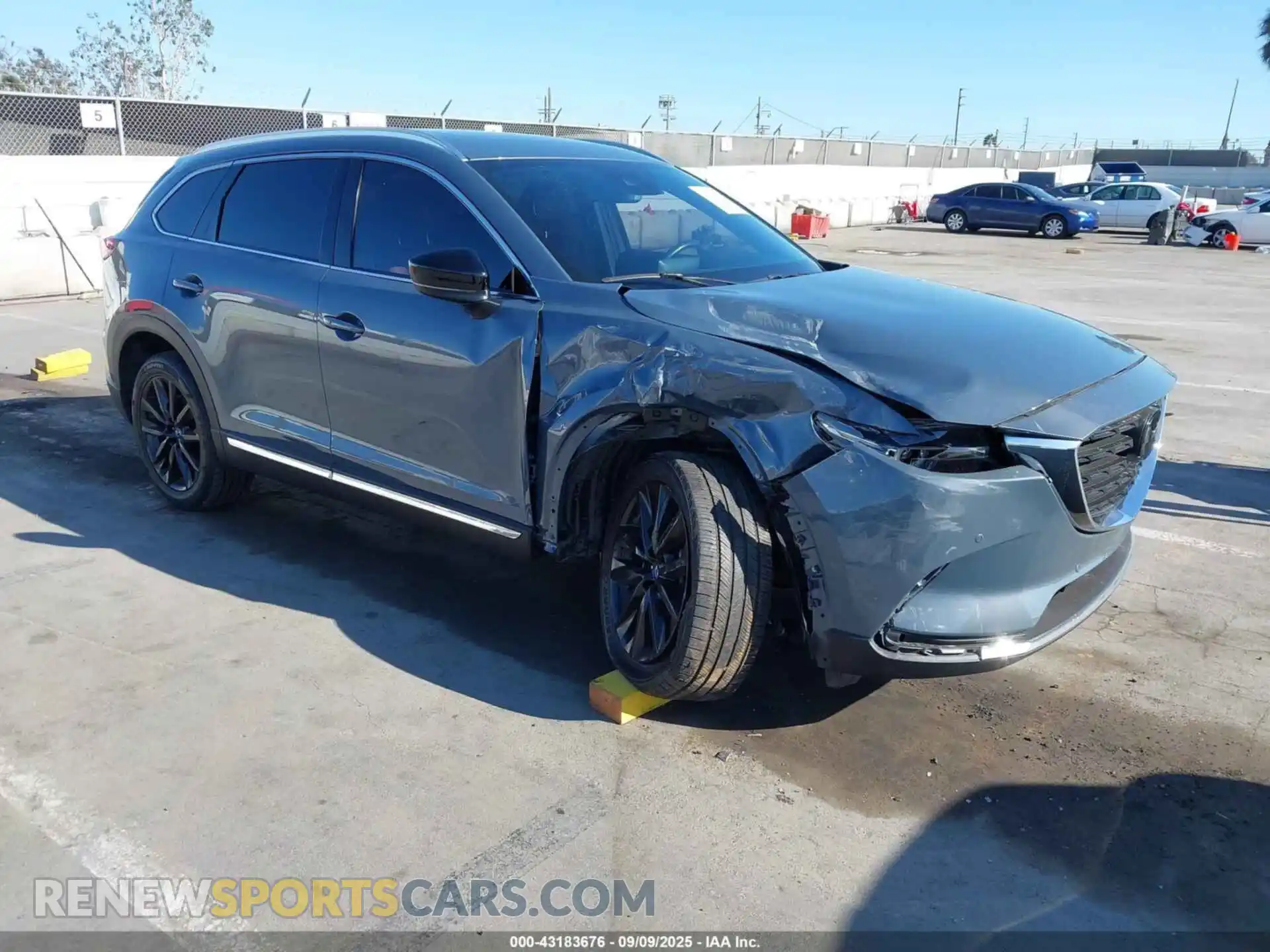 1 Photograph of a damaged car JM3TCBDYXP0634109 MAZDA CX-9 2023