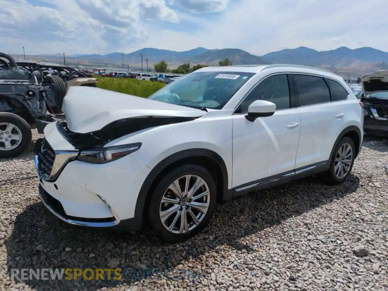 1 Photograph of a damaged car JM3TCBEY7P0640089 MAZDA CX-9 2023