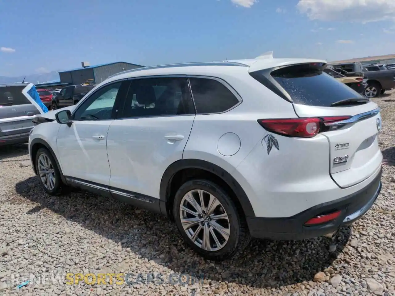 2 Photograph of a damaged car JM3TCBEY7P0640089 MAZDA CX-9 2023