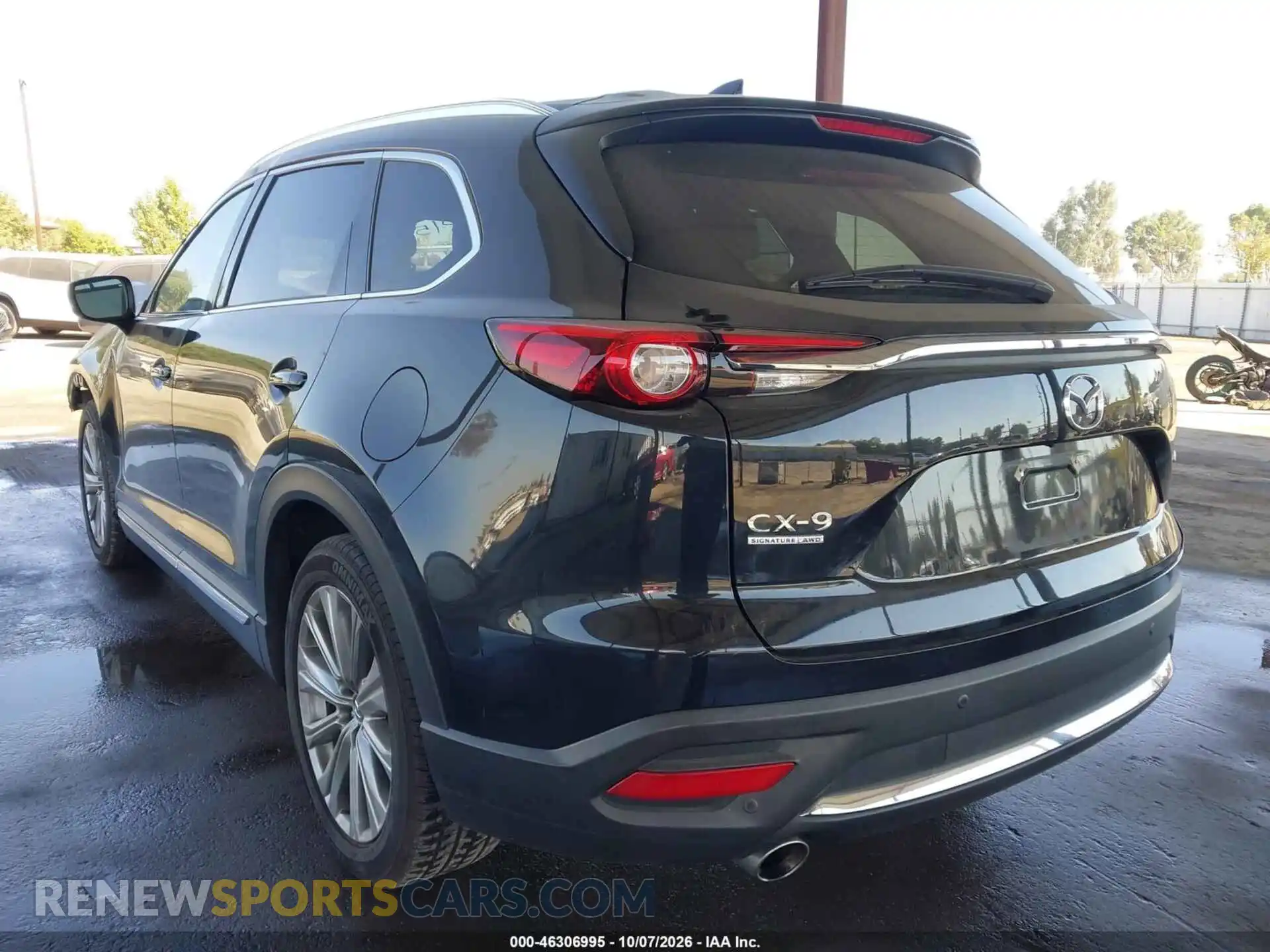 3 fotografías del automóvil dañado JM3TCBEY8P0655605 MAZDA CX-9 2023