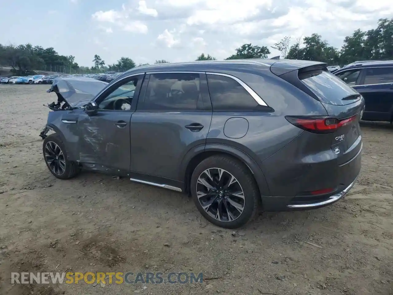 2 Photograph of a damaged car JM3KKDHC4R1178436 MAZDA CX-9 2024