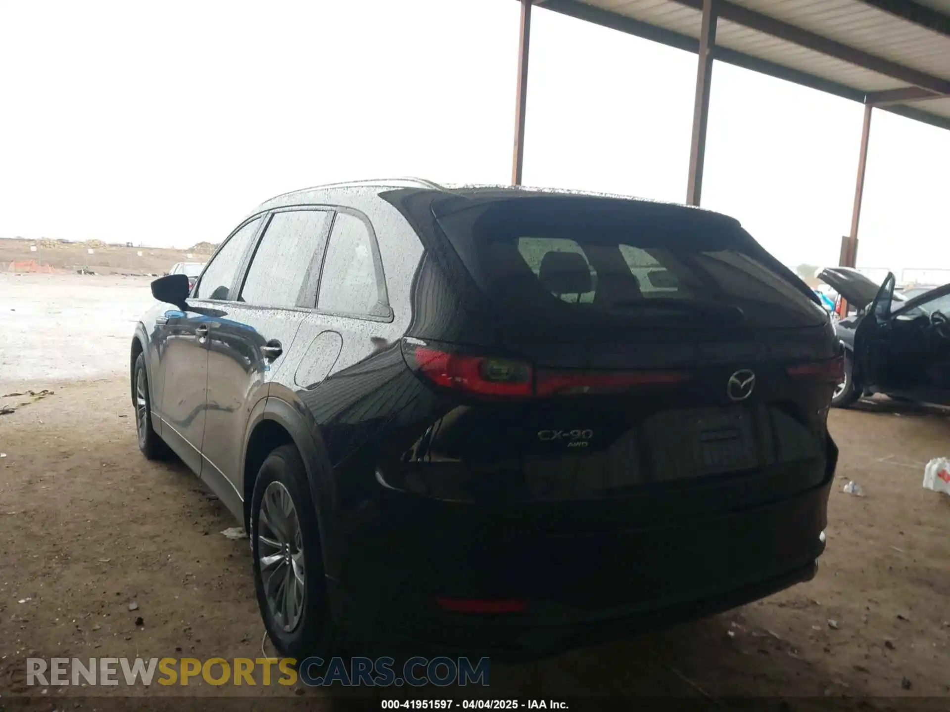 3 Photograph of a damaged car JM3KKAHD3R1165975 MAZDA CX-90 2024