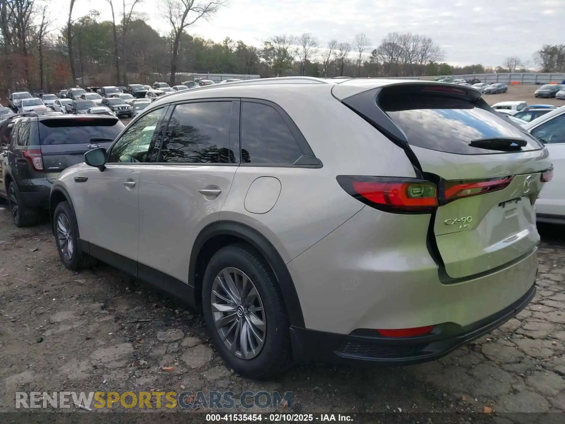 3 Photograph of a damaged car JM3KKBHD2R1149210 MAZDA CX-90 2024