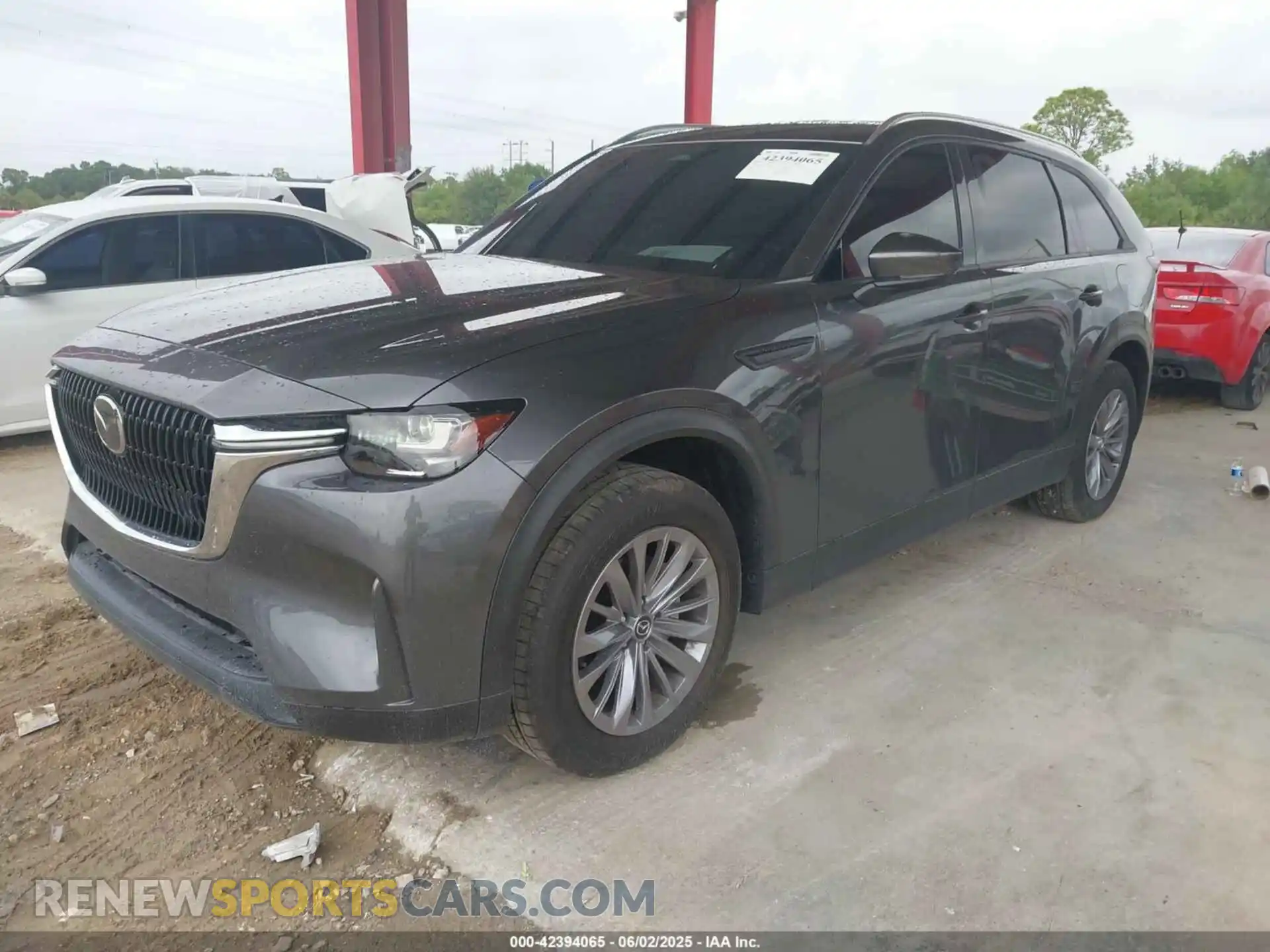 2 Photograph of a damaged car JM3KKBHD6R1189452 MAZDA CX-90 2024