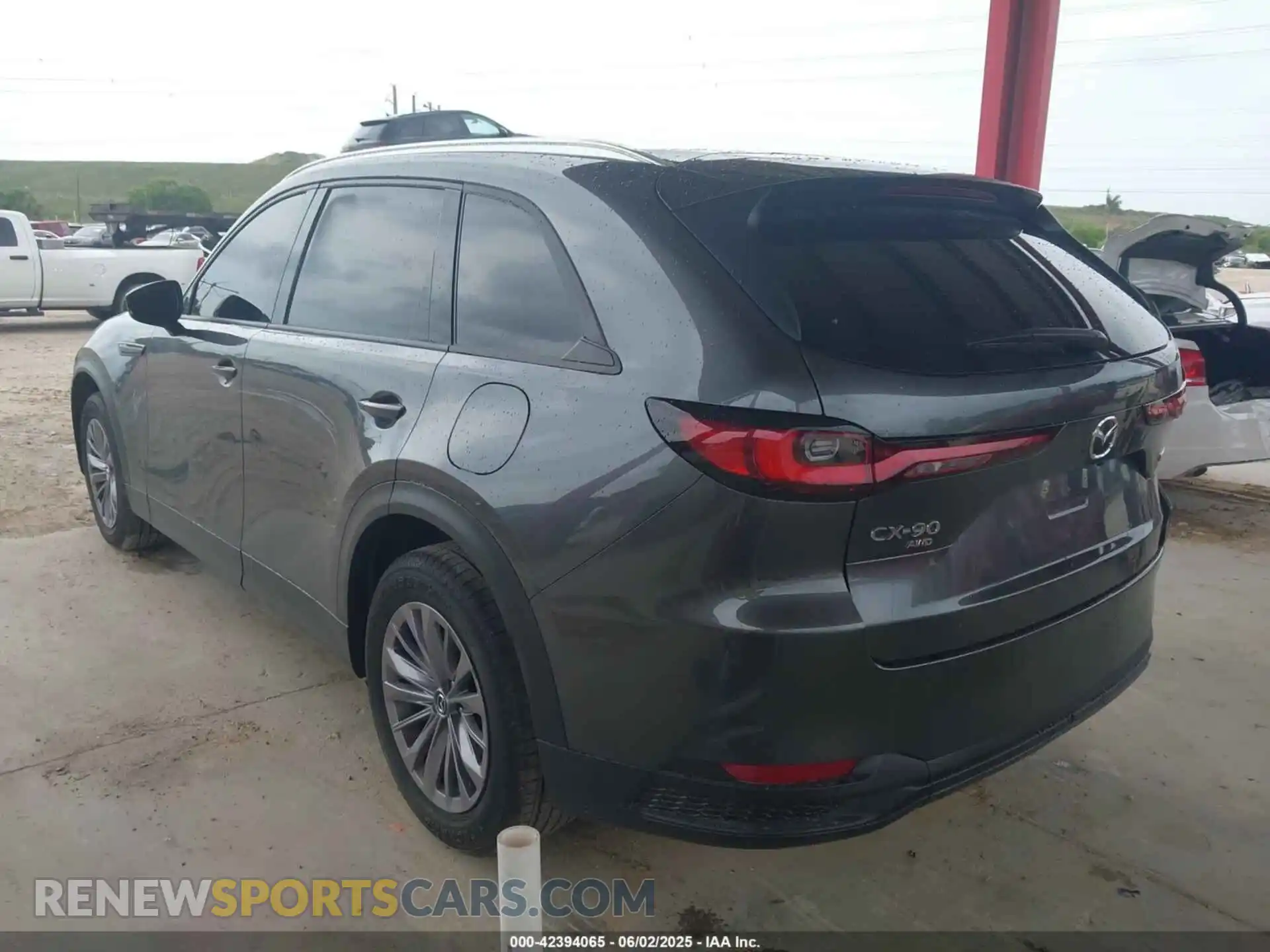 3 Photograph of a damaged car JM3KKBHD6R1189452 MAZDA CX-90 2024