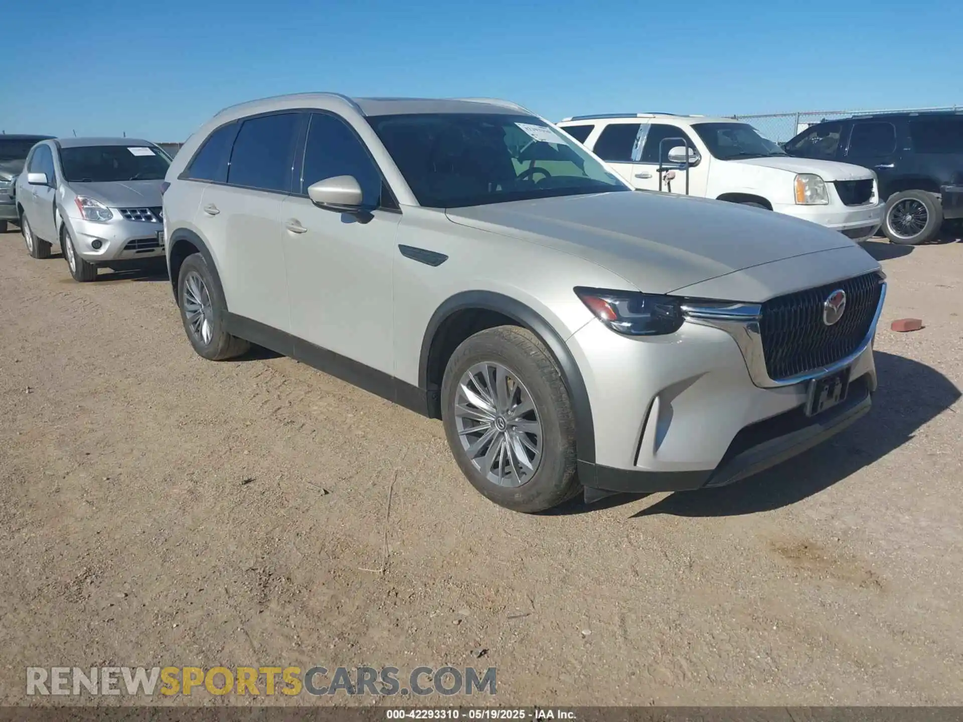1 Photograph of a damaged car JM3KKCHD2R1128136 MAZDA CX-90 2024