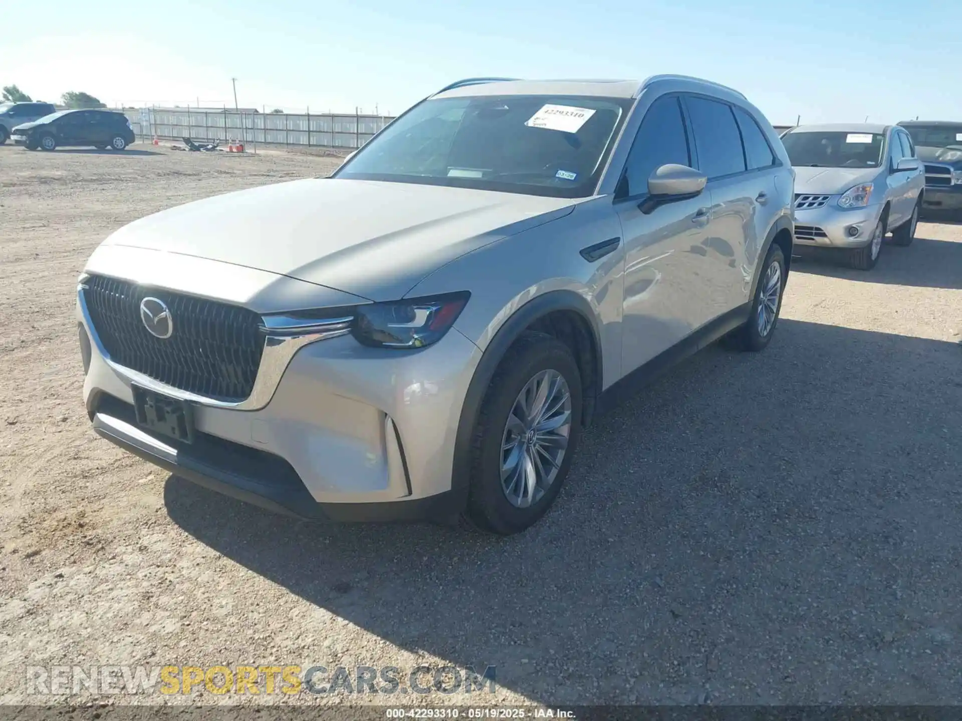 2 Photograph of a damaged car JM3KKCHD2R1128136 MAZDA CX-90 2024