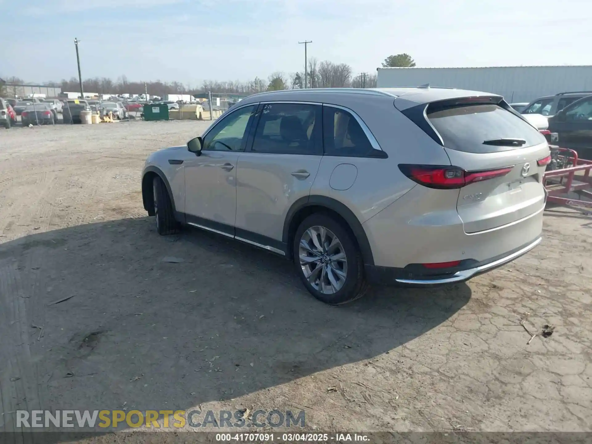 3 Photograph of a damaged car JM3KKDHD4R1163122 MAZDA CX-90 2024
