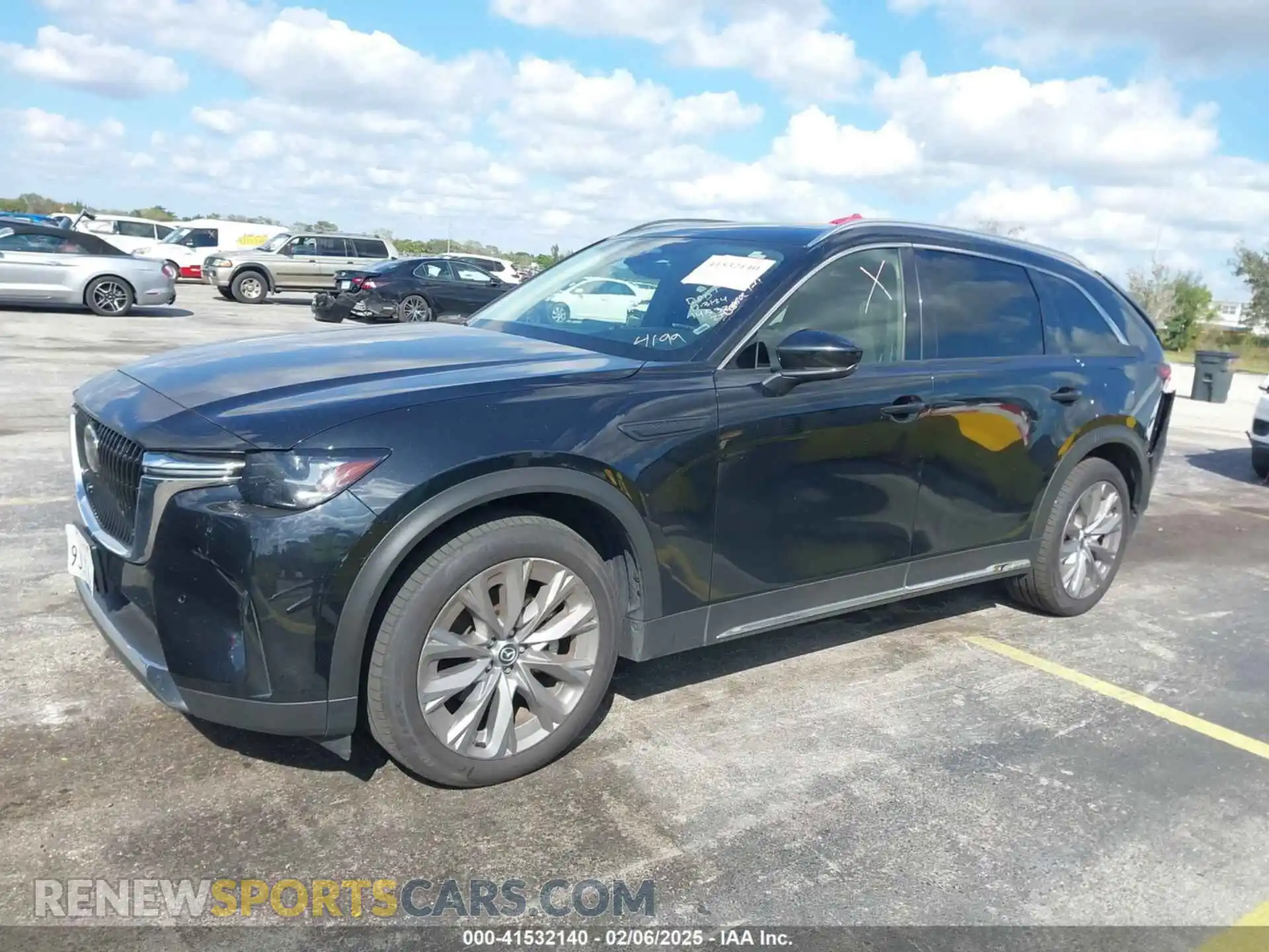2 Photograph of a damaged car JM3KKDHD8R1145335 MAZDA CX-90 2024