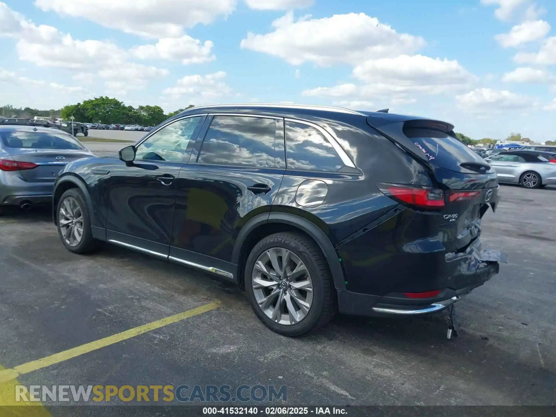 3 Photograph of a damaged car JM3KKDHD8R1145335 MAZDA CX-90 2024