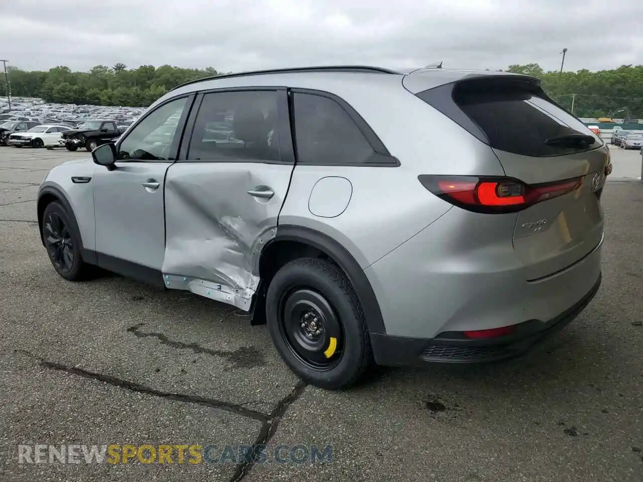 2 Photograph of a damaged car JM3KKCHD2S1227125 MAZDA CX-90 2025